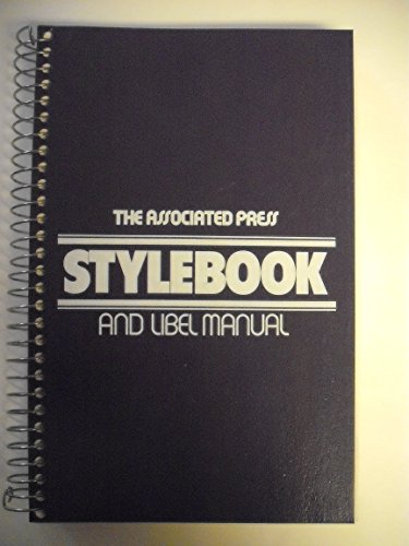 Beispielbild fr Associated Press Stylebook and Libel Manua zum Verkauf von BookHolders