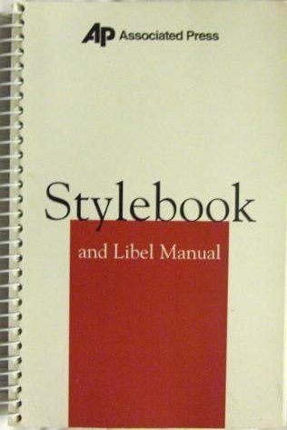 9780917360176: Associated Press Stylebook: And Libel Manual