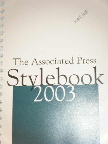 Beispielbild fr Associated Press Stylebook and Briefing on Media Law zum Verkauf von HPB-Red