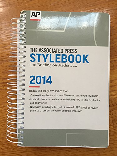 Stock image for Associated Press Stylebook 2014 for sale by Open Books