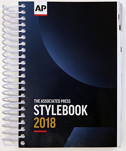 Beispielbild fr 2018 Associated Press Stylebook - AP Stylebook zum Verkauf von Better World Books