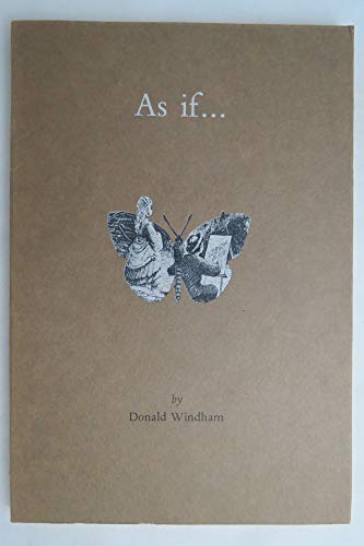 As If: A Personal View of Tennessee Williams (9780917366079) by Windham, Donald