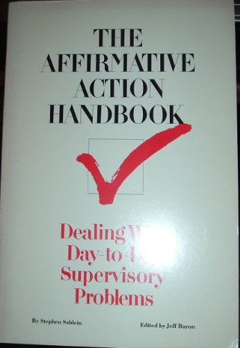 Imagen de archivo de The Affirmative Action Handbook a la venta por Top Notch Books