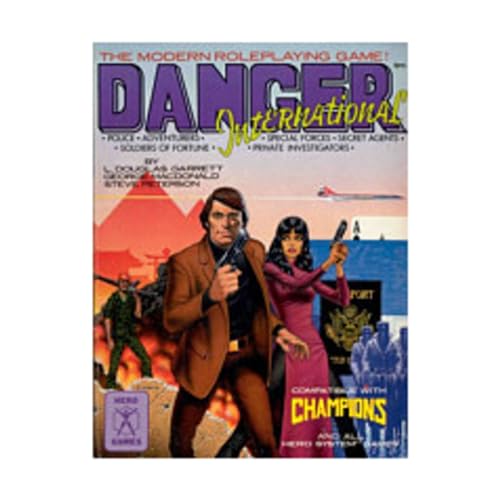 Imagen de archivo de Danger International (Hero Games) a la venta por HPB-Emerald