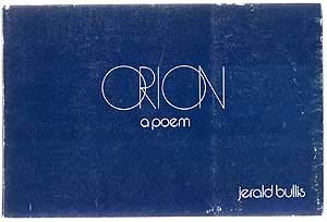 Stock image for Orion: a Poem for sale by Bear Bookshop, John Greenberg