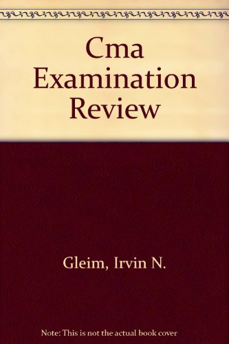 Cma Examination Review (9780917537509) by Irvin N. Gleim; Dale L. Flesher