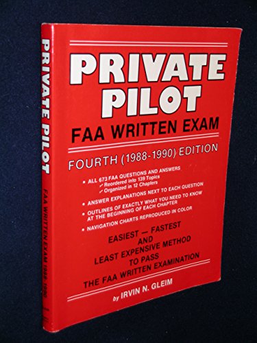 Stock image for Private Pilot FAA Written Exam for sale by HPB-Red
