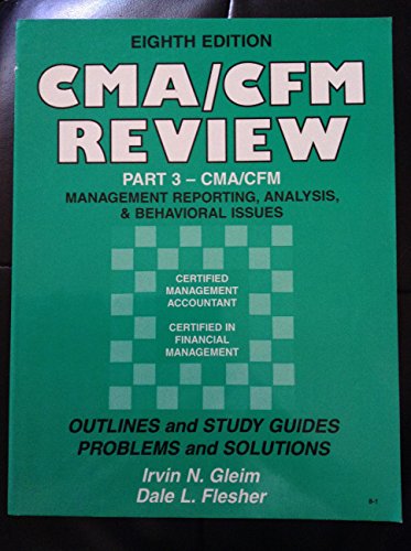 Stock image for Cma Review: Outlines and Study Guides for sale by Unique Books For You