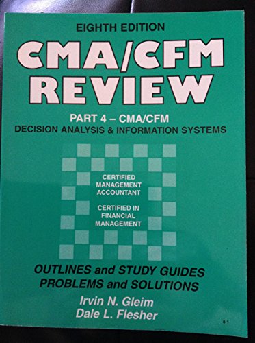 9780917539794: Cma Review: Outlines and Study Guides