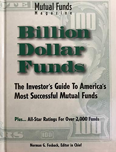 Imagen de archivo de Billion Dollar Funds a la venta por Better World Books: West