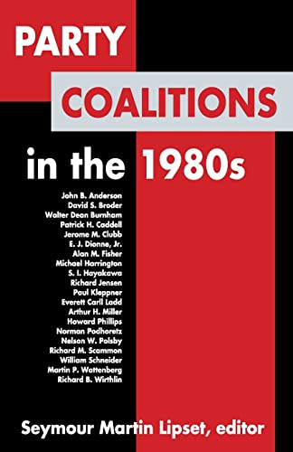 Beispielbild fr Party Coalitions in the 1980s zum Verkauf von WorldofBooks