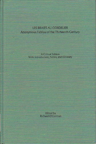 Imagen de archivo de Les Braies Au Cordelier a la venta por Murphy-Brookfield Books