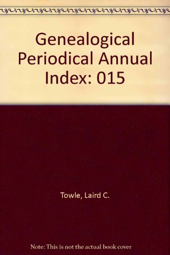 Stock image for Genealogical Periodical Annual Index 1976 for sale by FOLCHATT