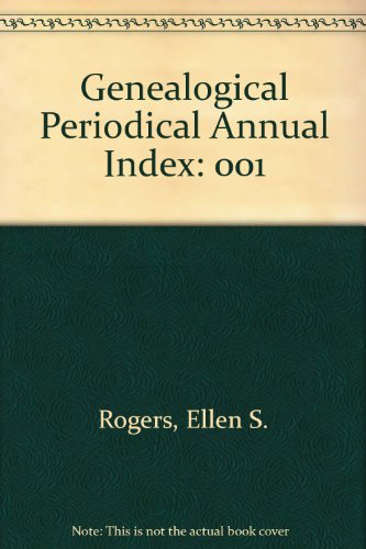 9780917890307: Genealogical Periodical Annual Index