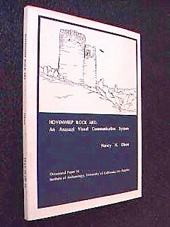 Hovenweep Rock Art: An Anasazi Visual Communication System (Occasional Paper 14) (9780917956478) by Nancy H. Olsen