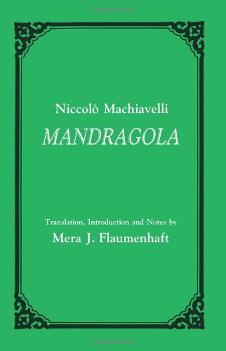 Beispielbild fr Mandragola zum Verkauf von BooksRun