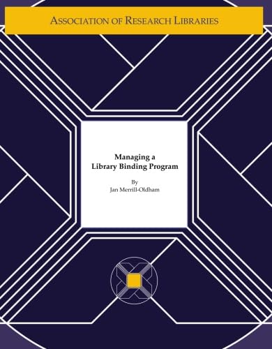 Stock image for Preservation Planning Program: Managing a Library Binding Program (Preservation Planning Program) for sale by Revaluation Books