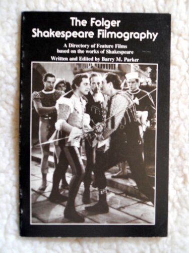 Stock image for The Folger Shakespeare Filmography for sale by HPB-Emerald