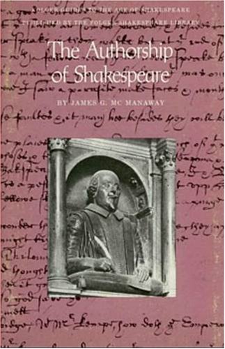 Stock image for Authorship of Shakespeare for sale by The Book Cellar, LLC