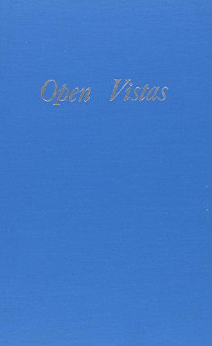 Open Vistas (9780918024275) by Margenau, Henry