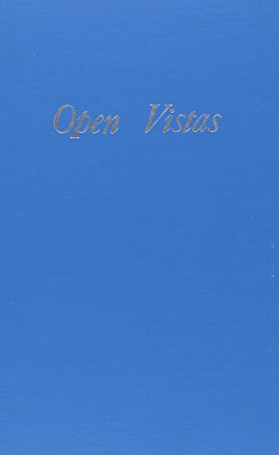 9780918024275: Open Vistas
