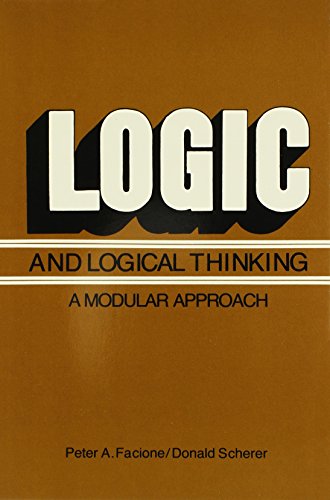 Beispielbild fr Logic and Logical Thinking Mo zum Verkauf von ThriftBooks-Dallas