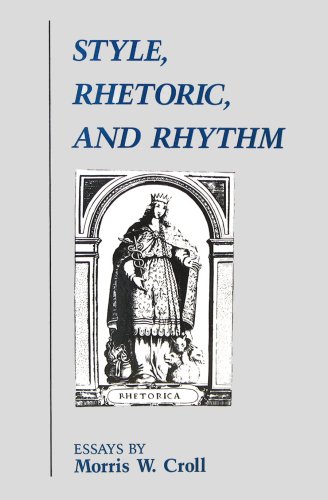 Stock image for Style, Rhetoric, and Rhythm for sale by Alplaus Books