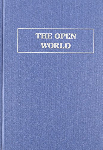 Open World: Three Lectures on the Metaphysical Implications of Science (9780918024718) by Weyl, Hermann
