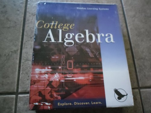 9780918091710: College Algebra Bundled with Hawkes Learning Systems: