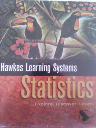 Stock image for Hawkes Learning Systems Statistics (Esplore, Discover, Learn /HLS Statistics Bundle) for sale by Blue Vase Books