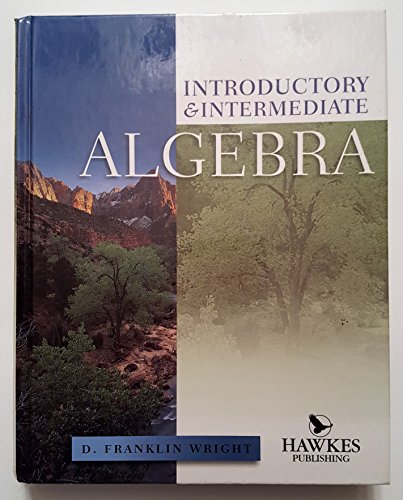 Beispielbild fr Introductory and Intermediate Algebra zum Verkauf von BookHolders