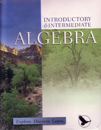 9780918091987: Introductory and Intermediate Algebra Bundle