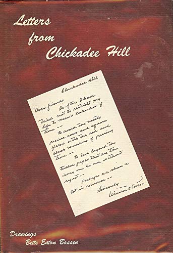9780918114044: Letters from Chickadee Hill