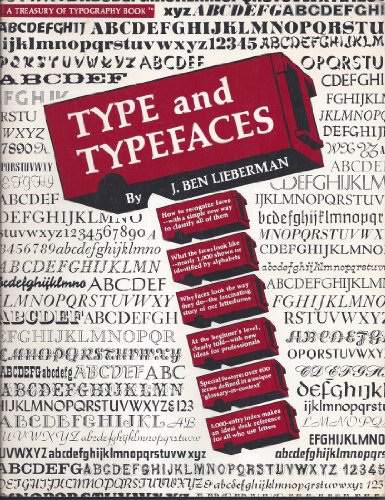 Beispielbild fr Type and Typefaces: A Treasury of Typography (Treasury of Typography Book) zum Verkauf von GridFreed