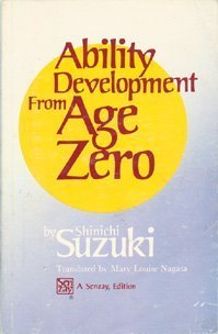 Beispielbild fr Ability Development from Age Zero zum Verkauf von Better World Books