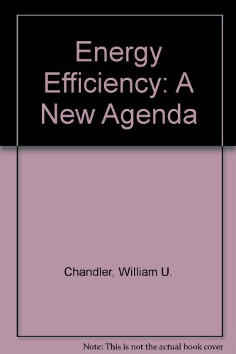 Imagen de archivo de Energy Efficiency: A New Agenda a la venta por Wonder Book