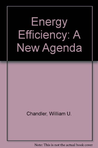 Stock image for Energy Efficiency: A New Agenda for sale by Wonder Book