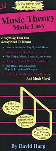 Beispielbild fr Music Theory Made Easy New Edition (Reference) zum Verkauf von Wonder Book