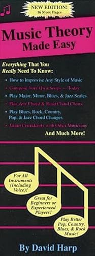 Stock image for Music Theory Made Easy New Edition (Reference) for sale by Wonder Book