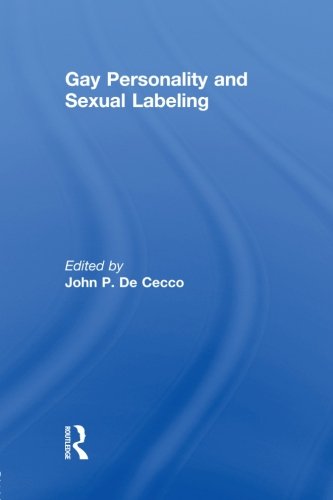 Imagen de archivo de Gay Personality and Sexual Labeling a la venta por Phatpocket Limited