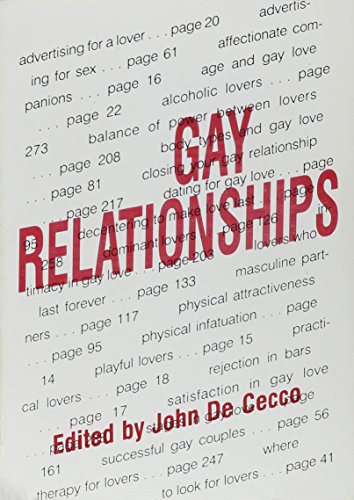 Imagen de archivo de Gay Relationships a la venta por Half Price Books Inc.