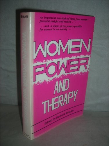 9780918393364: Women, Power, and Therapy: Issues for Women