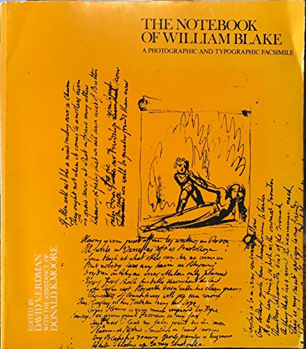 Stock image for The Notebook of William Blake: A Photographic and Typographic Facsimile for sale by ThriftBooks-Atlanta