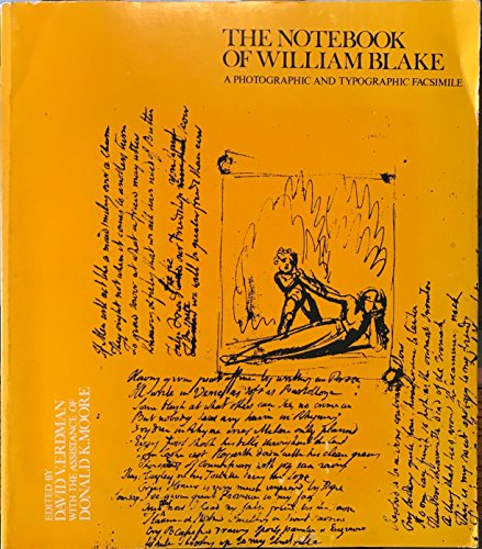 Stock image for Notebook of William Blake: A Photographic and Typographic Facsimile for sale by Wonder Book