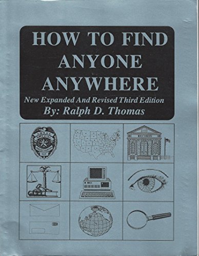 Stock image for How to Find Anyone Anywhere for sale by Ergodebooks