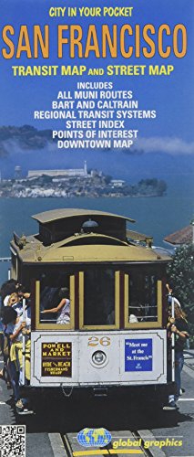 Imagen de archivo de San Francisco Transit, California Street Map a la venta por GF Books, Inc.
