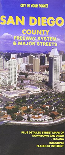 Stock image for San Diego County & Tijuana Map for sale by Book Deals