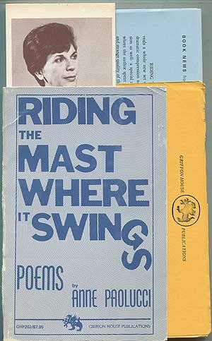 9780918680105: Riding the mast where it swings: Poems