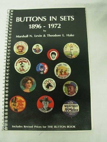 Imagen de archivo de Buttons in Sets 1896-1972 a la venta por City Lights Bookstore