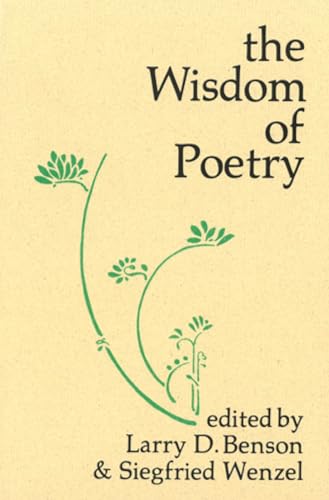 9780918720160: The Wisdom of Poetry: Essays in Early English Literature in Honor of Morton W. Bloomfield (Festschriften, Occasional Papers, and Lectures)